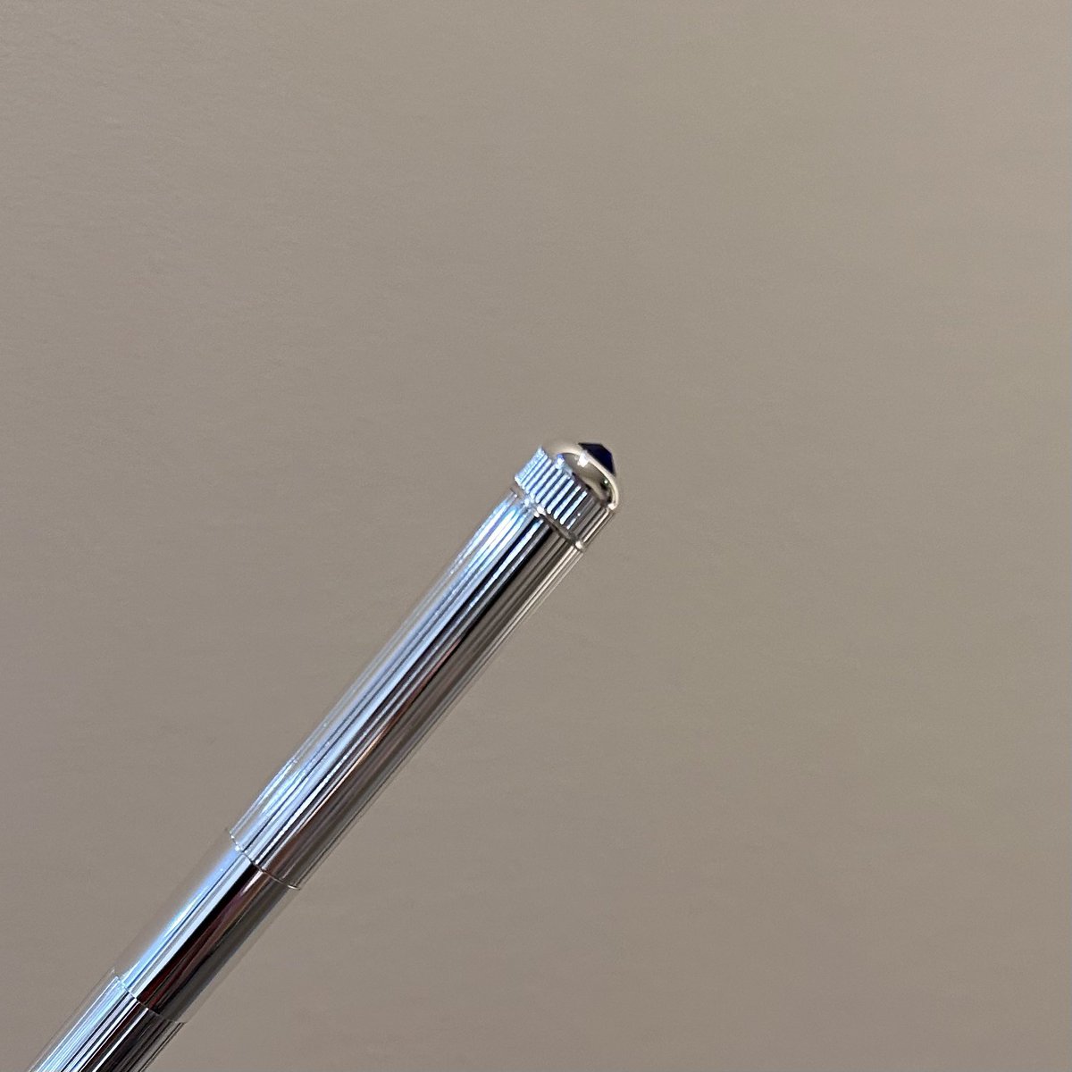 中島健人くんのボールペン🖊️ ブルーのスワロフスキー💎付き 竜頭を