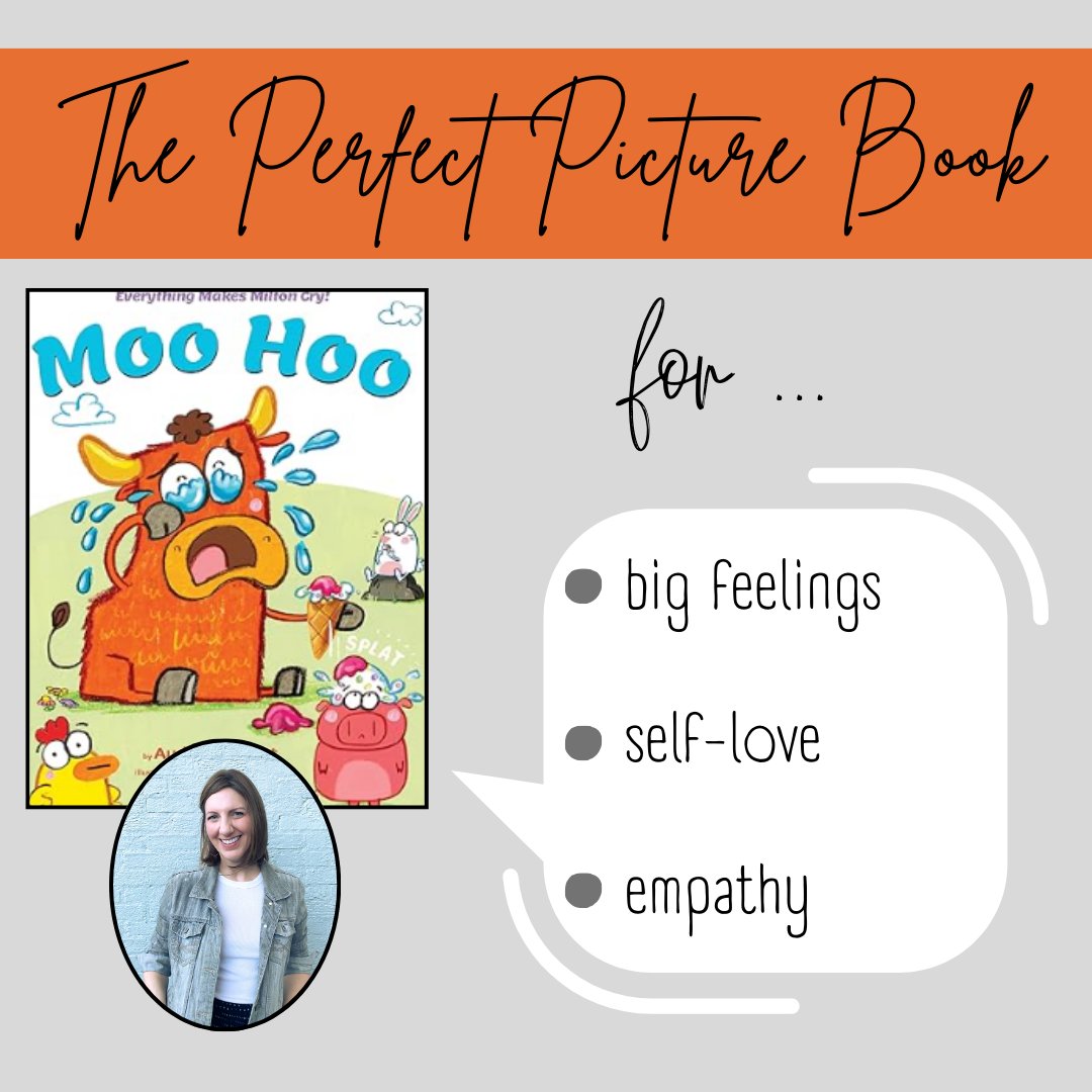 Author Audrey Perrott (@audreyperrott) shares what their picture book is perfect for. #bigfeelings #selflove #empathy #picturebook