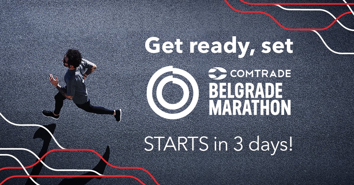 Are you ready for the 37th Comtrade #BelgradeMarathon?
As the title sponsor of this event, our team is packing up the gear as we anticipate the start of the race. We wish all the contestants the best of luck. See you at the finish line.

#ComtradeBeogradskiMaraton #uvekviše