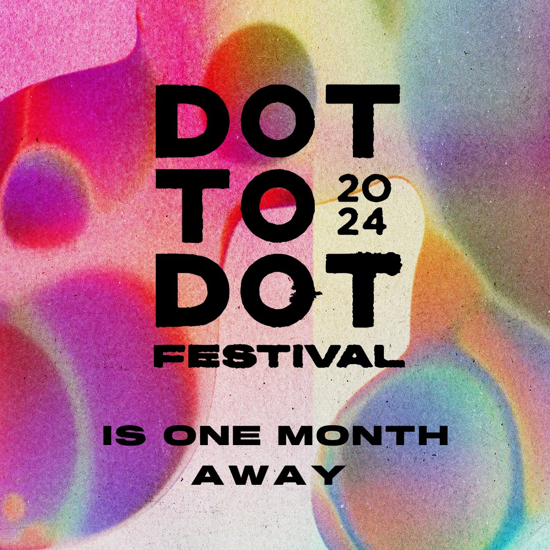 ⚡ ONE MONTH UNTIL D2D ⚡ Just 30 days from now, Dot to Dot Festival will be in full flow, bringing the freshest emerging artists to stages across Bristol and Nottingham, on Saturday 25th May and Bank Holiday Sunday 26th May. Grab your tickets: shorturl.at/bmrS0