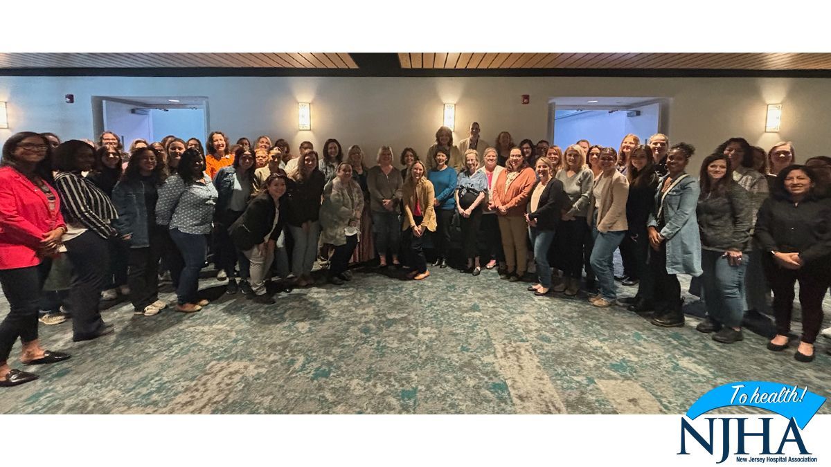 We gathered NJ birthing hospitals with @HHSgov regional leaders & other maternal health experts for a launch & learn for the new #NJPQC initiative to improve care for pregnant/postpartum people w/ substance use disorder. Learn more: njha.com/maternal-child… #NurtureNJ