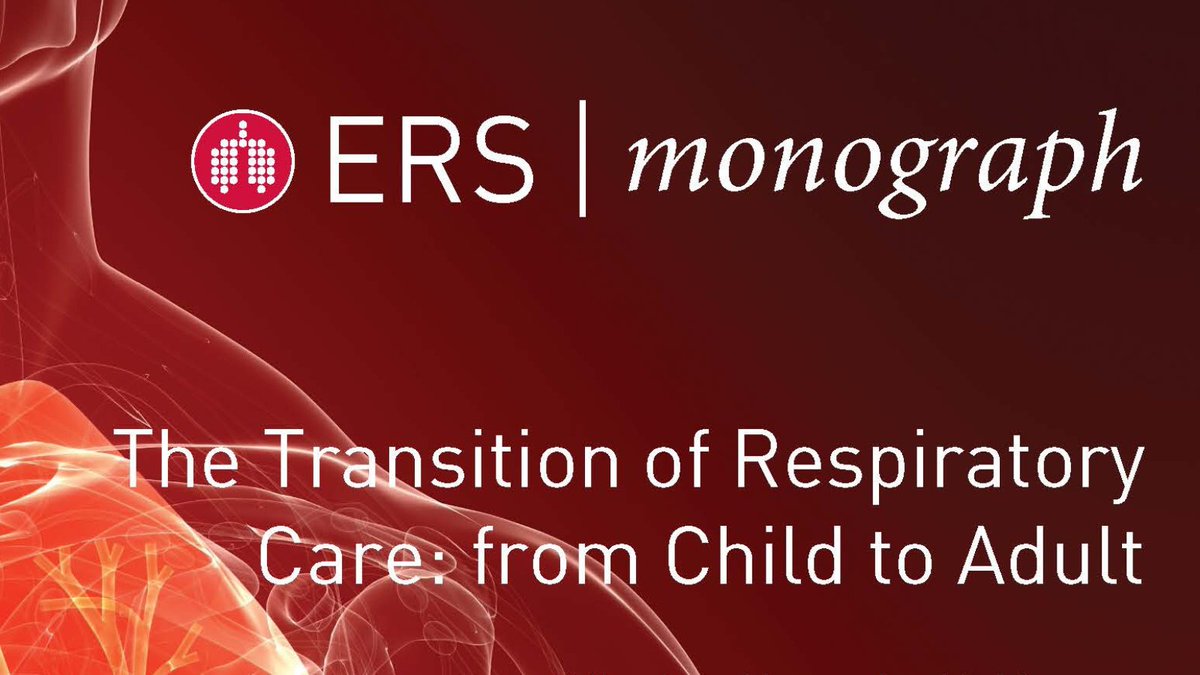 📖 Pre-order the ERS Monograph on “The Transition of Respiratory Care: from Child to Adult”, covering areas such as health inequalities, obesity, psychology and treatment adherence. Pre-order your print copy before 17 May and receive a €10 discount ersbookshop.com/products/trans…