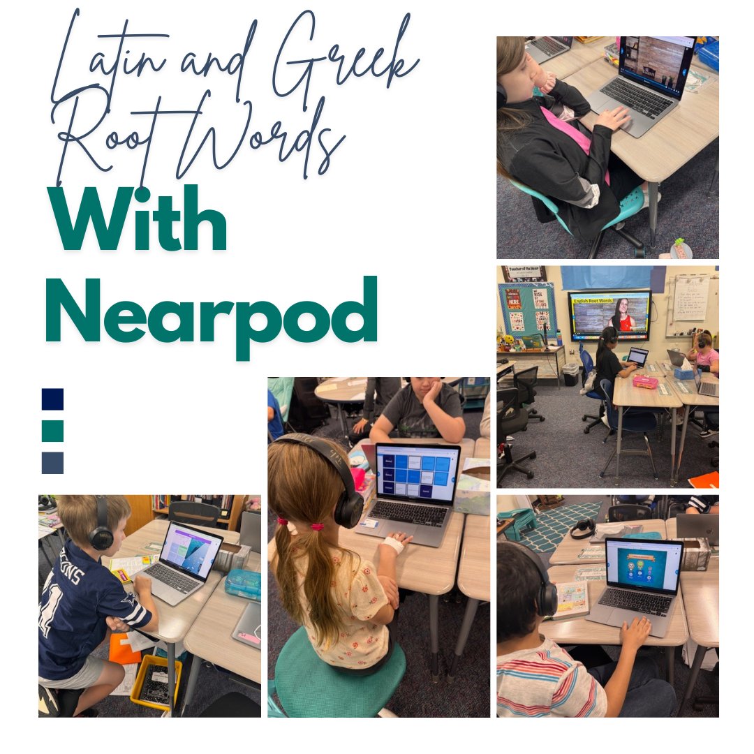 Exploring Latin & Greek roots on @Nearpod has students fired up 🔥 Their fave? Time to Climb! 🏔️ Boosting vocab skills while having a blast! #thursdayvibes #itsaslaughterthing #WeAreMckinney #mymisd