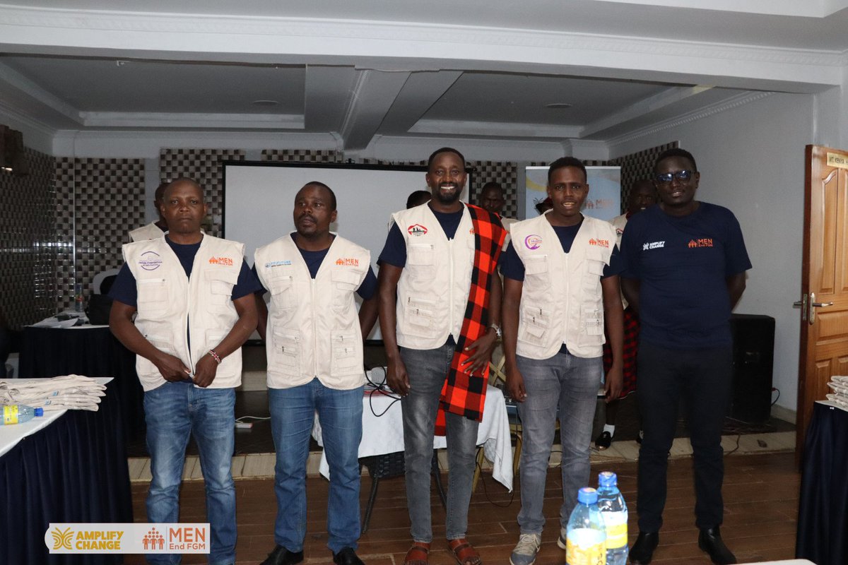 With a drive to eradicate #FGM & well equipped with knowledge, we conclude the training for our #MaleChampions TOTs.🥳

Supported by @Amplifyfund we now have trained male champions committed to strengthening the movement of men and boys advocating for #GenderEquality #MenEndFGM