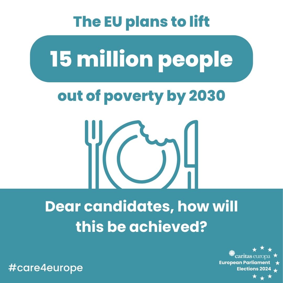 Today, the @Europarl_EN has closed the last plenary session of its 9th term. Ahead of #EUElections2024, we remind candidates of the 5⃣ priorities outlined in our memorandum: caritas.eu/european-elect… Combatting poverty in 🇪🇺 is key! #Care4EU