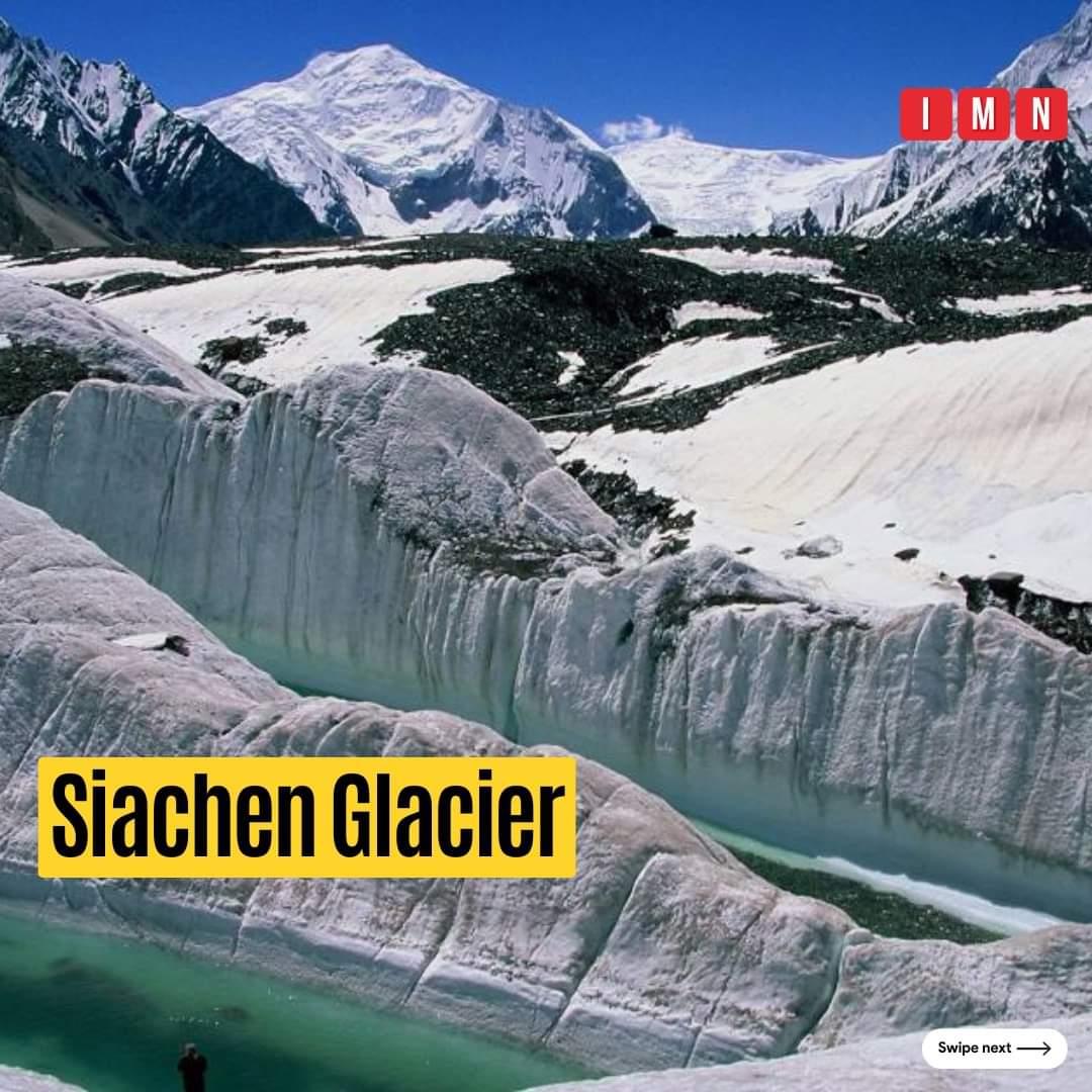Gilgit-Baltistan is home to over 5,000 glaciers. These glaciers contribute significantly to the flow of rivers like the Indus and are vital for the region's water resources. 📍Gilgit Baltistan #Glaciers #NorthPakistan #Nature #GB #sergetti #Siachen #beabaldi #Baifo #jjk258