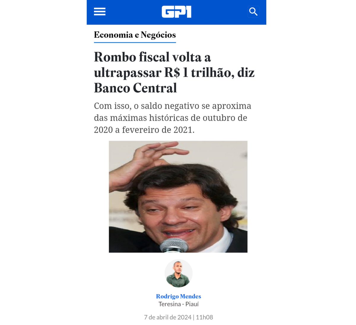 Enquanto isso à petezada alienada finge não ver nada!🤦🏻‍♂️🤬😒 gp1.com.br/economia-e-neg…