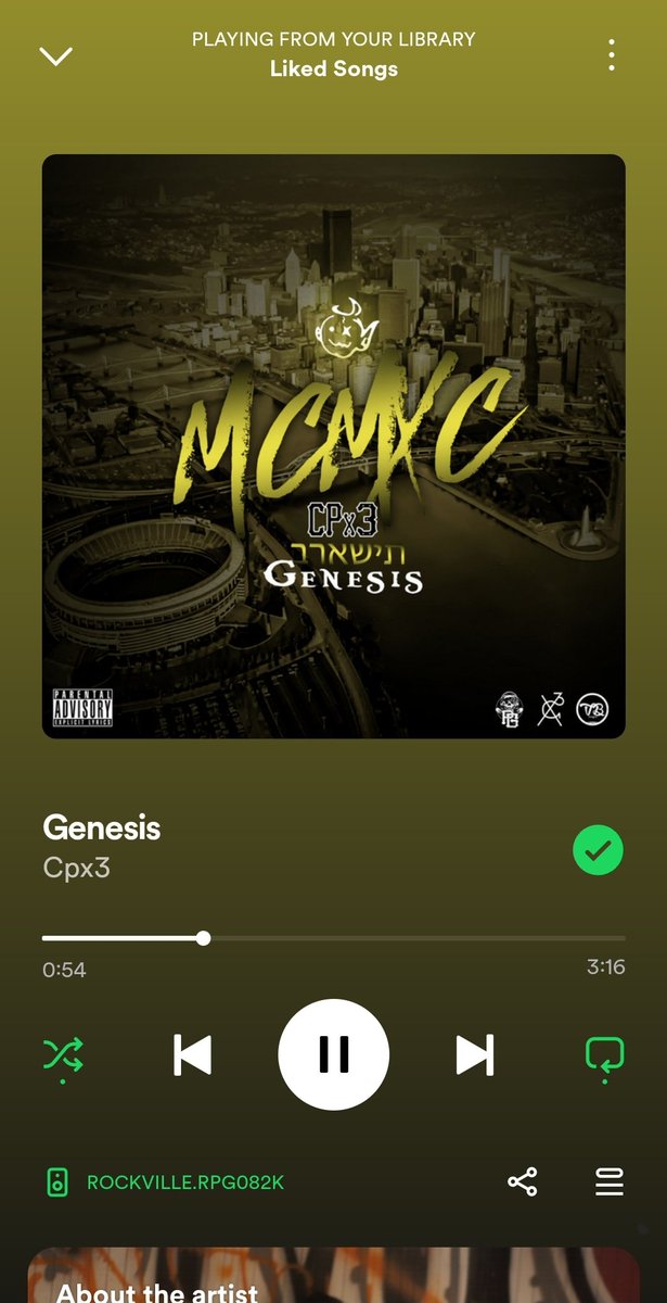 CPx3x412's tweet photo. #NewMusic
Add it to ya Spotify playlist!
Become a monthly listener!
@Cpx3x
#Cpx3
#Spotify
#NewMusic
#NewHipHop
https://t.co/QYA1ErRsrM https://t.co/23xB3ate1C