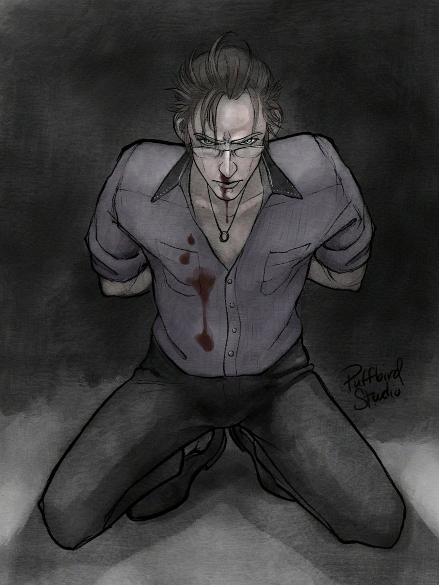 Ignis Under Duress...  

It's my piece for the <a href="/ffxvreversebang/">FFXV Reverse Bang</a>! I had the great pleasure of  working with AO3's cidsorel, who wrote a marvelous fic to accompany  this piece, which I'll link below, in which Ignis has a Bad Time!