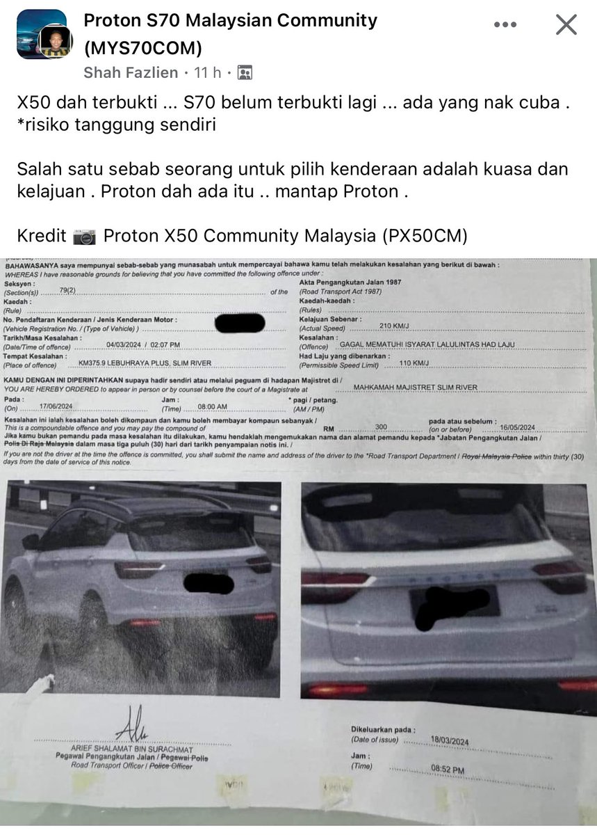 HezeriSamsuri's tweet image. YB @anthonyloke - kan kami dah cakap, saman speeding ni murah sangat.

Now dah nak jadi trend nak tunjukkan kehebatan bawak laju kat jalan lurus.

Kalau YB naikkan jadi RM3,000 dengan sebatan 3 kali kat pungkoq dia, kita tengok dia nak share ke tidak. 

Ini kerja BODOH!