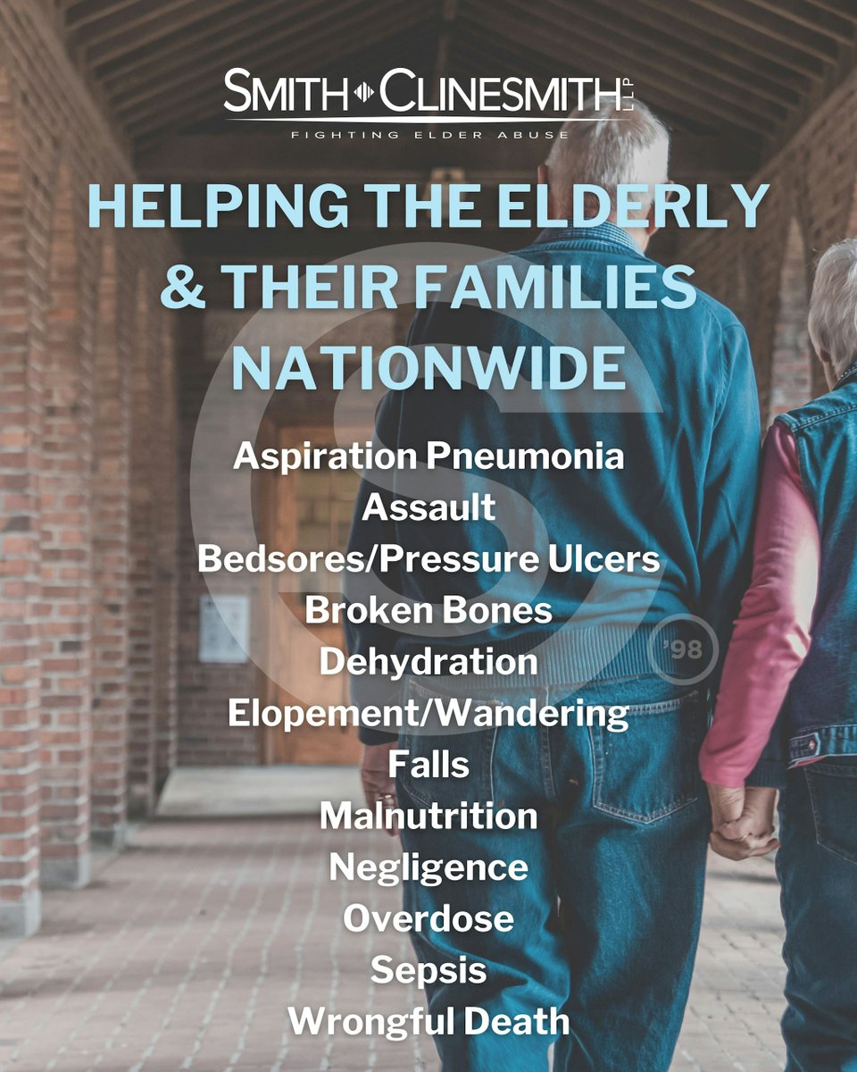 If you believe your elderly loved one may be the victim of abuse or neglect, contact us today: 
📲 Call 214-953-1900 or 1-833-3-DIGNITY
✍️ Fill out a contact form on our website at fightingelderabuse.com

#nursinghome #eldercare #lawyer #law #attorney #longtermcare