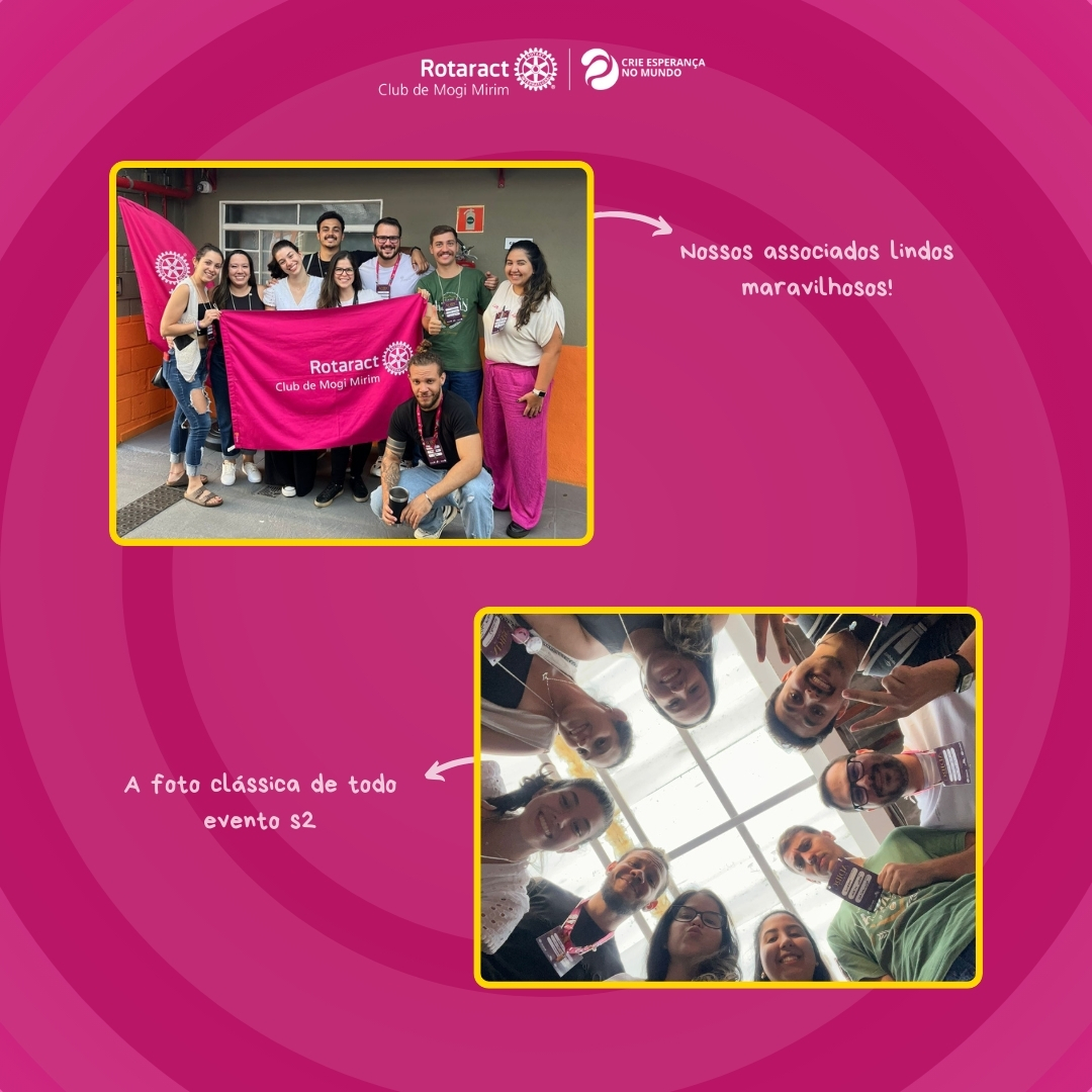 eteractmm's tweet image. No dia 21/04 o Rotaract Club de Mogi Mirim se fez presente na  "ADIRC DA MAGIA" do Distrito 4590, que ocorreu em Atibaia - SP! ✨ 
Foi um dia de grande aprendizado para a nova diretoria 2024-25, com treinamentos focados em cada cargo com a RD do próximo ano.📚🤝
👽⚙️🩷