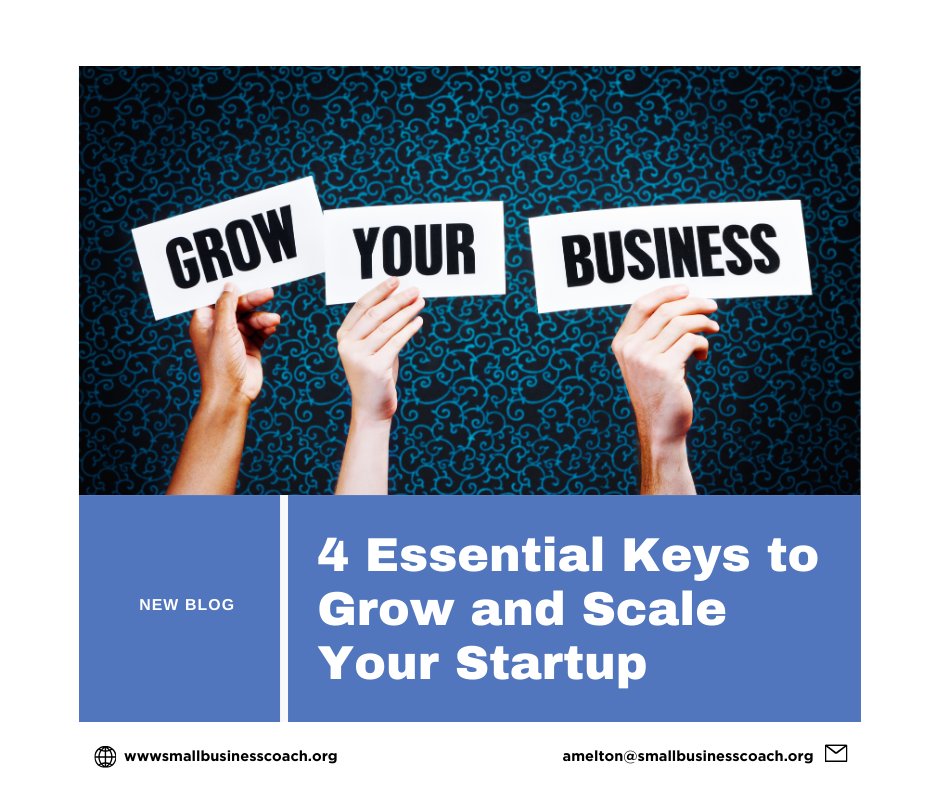 In this article, you will learn about the ways to grow and scale your startup and make it a large and successful business.

#smallbusinesscoach #businesscoach #smallbusinessowners #businessowners #businesstips  #scaleyourstartup #successfulbusiness #startup