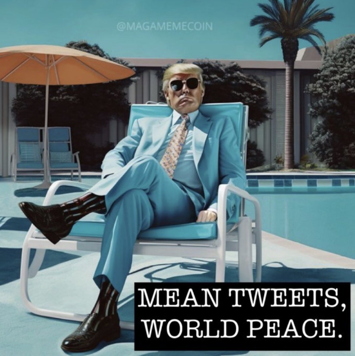 ‘Mean Tweets, World Peace’: Trump Wins the Meme War More voters agree with a popular social media message in favor of former President Donald Trump than agree with a pro-Joe Biden message. Meme by @MAGAMEMECOIN More At Rasmussen Reports: tinyurl.com/39a5xdnk