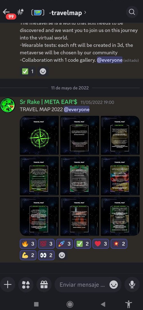 🛸 One week after our launch, which years ago was a dream, it is actually being more incredible than we expected. Talking to some of the new crew, one thing we see repeating itself is the theme of what's next? 🤔💭 🗺️We have an internal TRAVELMAP made since 2022 which we are