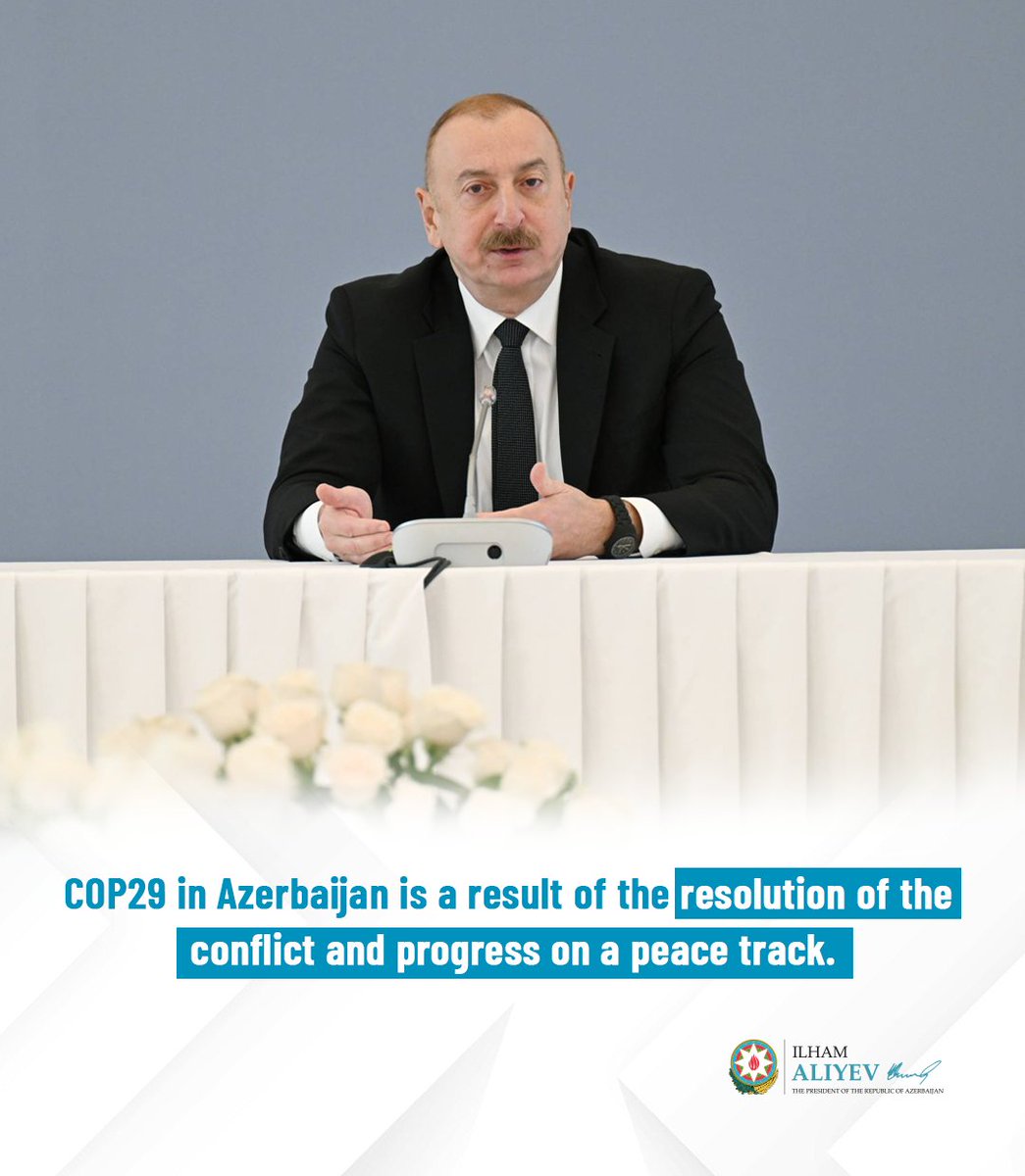 Ilham Aliyev (@presidentaz) on Twitter photo 2024-04-25 14:29:50