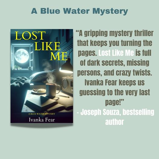 Enjoy mystery/thrillers? Book 2 in the Blue Water Mystery series from Level Best Books is available on Amazon, B&N, and Indigo. #mysteryreaders #thrillerbooks #bluewatermysteries #ivankafear #lostlikeme #booktok #readersofx #bookseries #newrelease #itwdebuts #northernontario