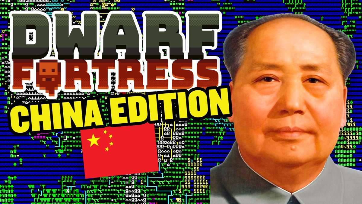 Today I recreate Communist China in the insane game Dwarf Fortress! The dwarves didn't like it... youtu.be/C_fKlajRrGY