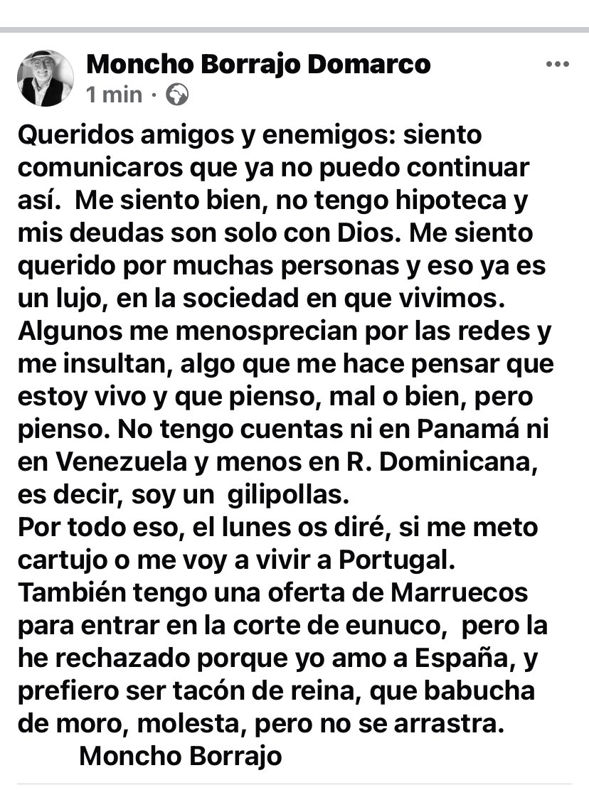 Moncho Borrajo Domarco. tweet media