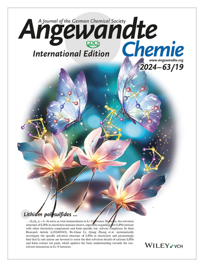 #OnTheCover Inside Cover: Anion-Involved Solvation Structure of Lithium Polysulfides in Lithium-Sulfur Batteries (Angew. Chem. Int. Ed. 19/2024) (Qiang Zhang and co-workers) onlinelibrary.wiley.com/doi/10.1002/an… onlinelibrary.wiley.com/doi/10.1002/an…
