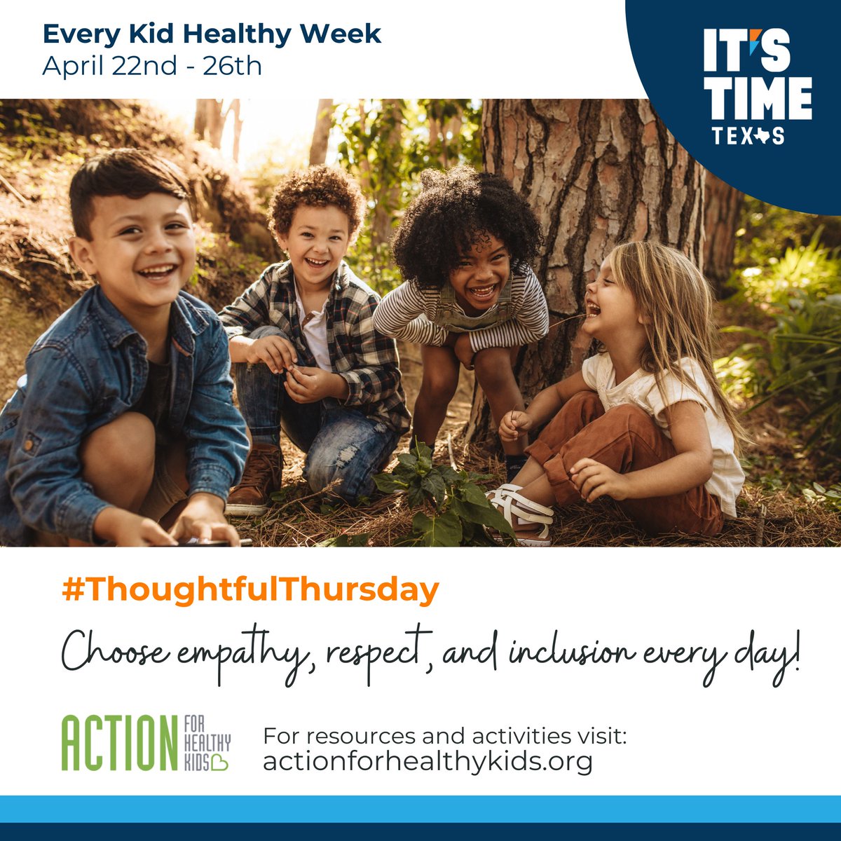 🧠 Today, let's focus on risk prevention education and discuss bullying prevention. Educating our kids helps them make informed choices. Discover valuable resources from our partner Action for Healthy Kids! loom.ly/v8yFru8 #EveryKidHealthyWeek #takeaction4healthykids