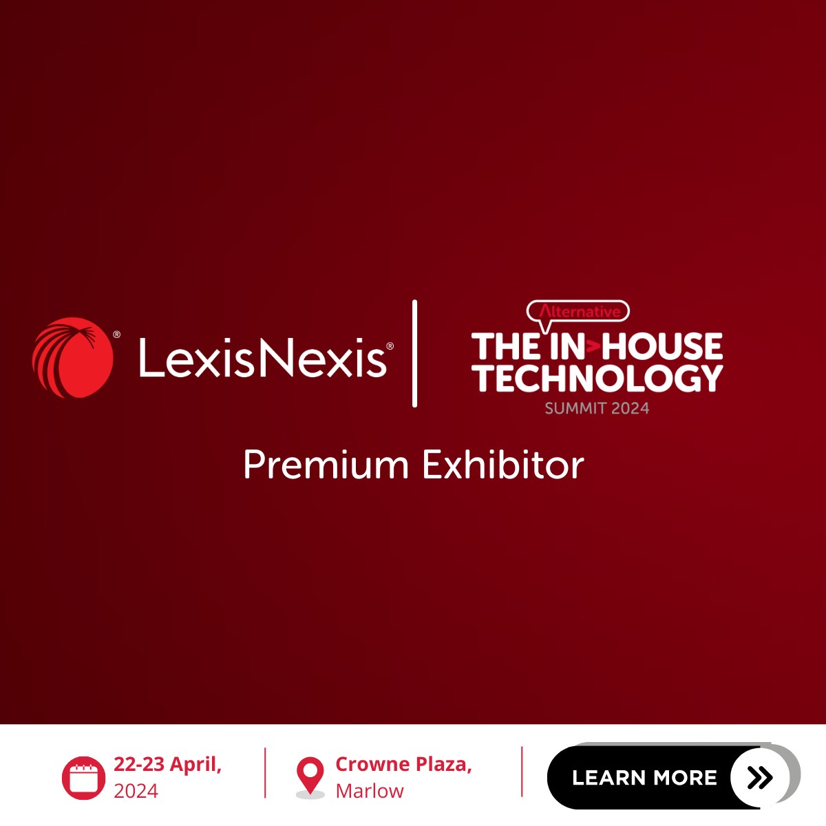 It was great to meet everyone at the Alternative Events In-House Technology Summit. We were excited to share Lexis+ AI™, our new #legal #GenAI solution uniquely grounded in Legal Research and Practical Guidance. Speak to our team to find out more: ow.ly/wuku50Ro4mq