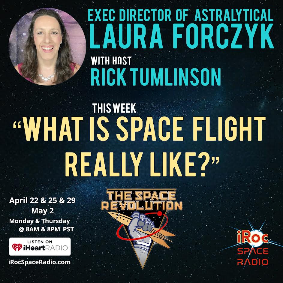 #LauraForczyk is my guest on The #SpaceRevolution. Catch the replay if you missed the first time. And check out the show on #Apple, #Spotify and other sites for some great past conversations. #space #policy #iroc