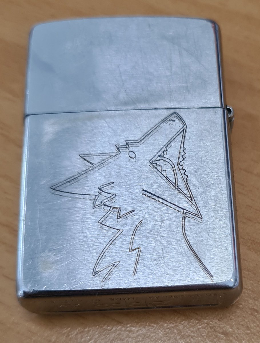 Zippo with added Merp