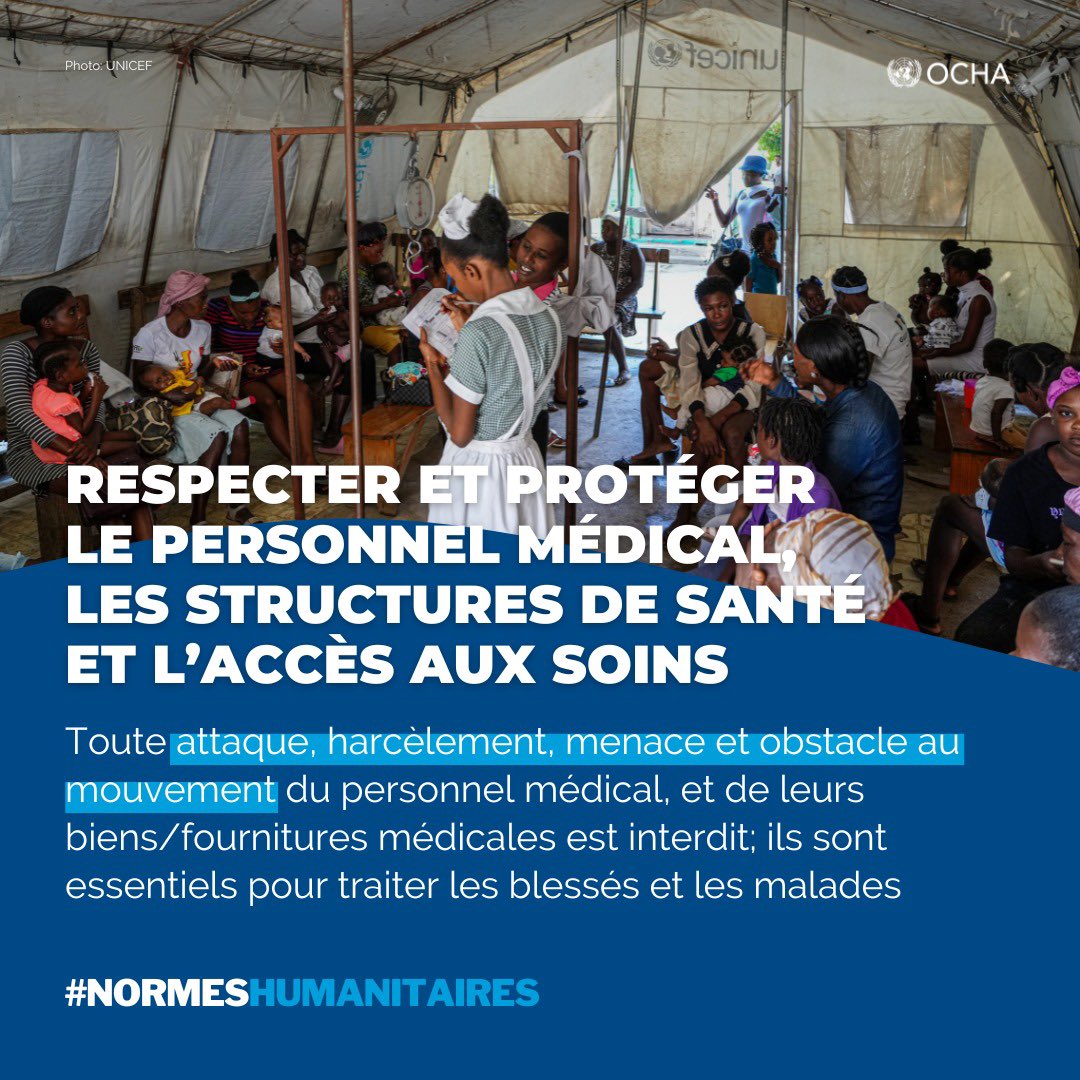 L'ONU condamne fermement les récentes attaques contre la Faculté de Médecine et de Pharmacie de Port-au-Prince. Cibler les infrastructures de santé est une violation des normes humanitaires et met en péril le bien-être des communautés déjà confrontées à d'immenses défis.