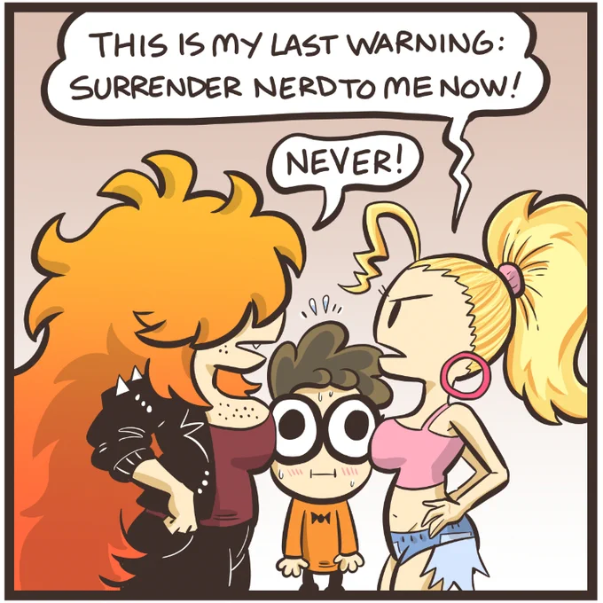 New Nerd and Jock episode! Tiger protects her territory! What does Queen has up in her sleeve? Read it early:
https://t.co/C3MaZpuSLW 