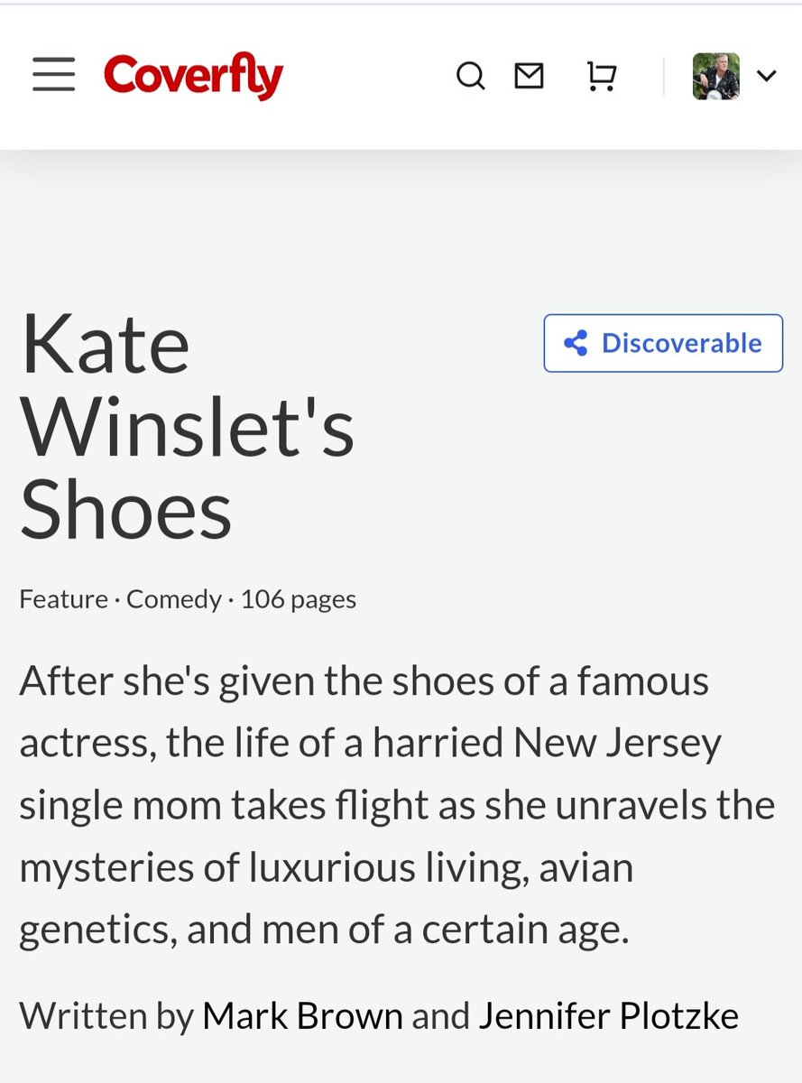 #ThirdPageThursday from #KateWinsletsShoes. Read it on @Coverfly:

writers.coverfly.com/projects/view/…

#Coverfly #Screenwriter #screenwriters #screenwriting #PreWGA #writingcommunity #screenwritingtwitter @jennplotzke #3rdPageThursday