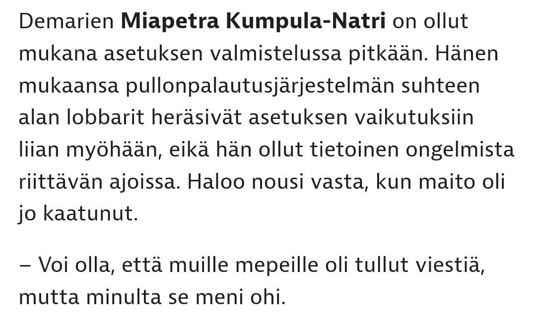 Se että mepit on näin riippuvaisia lobbaamisesta kertoo siitä, että EU-tason päätöksenteko on ihan liian mikrotasolla.