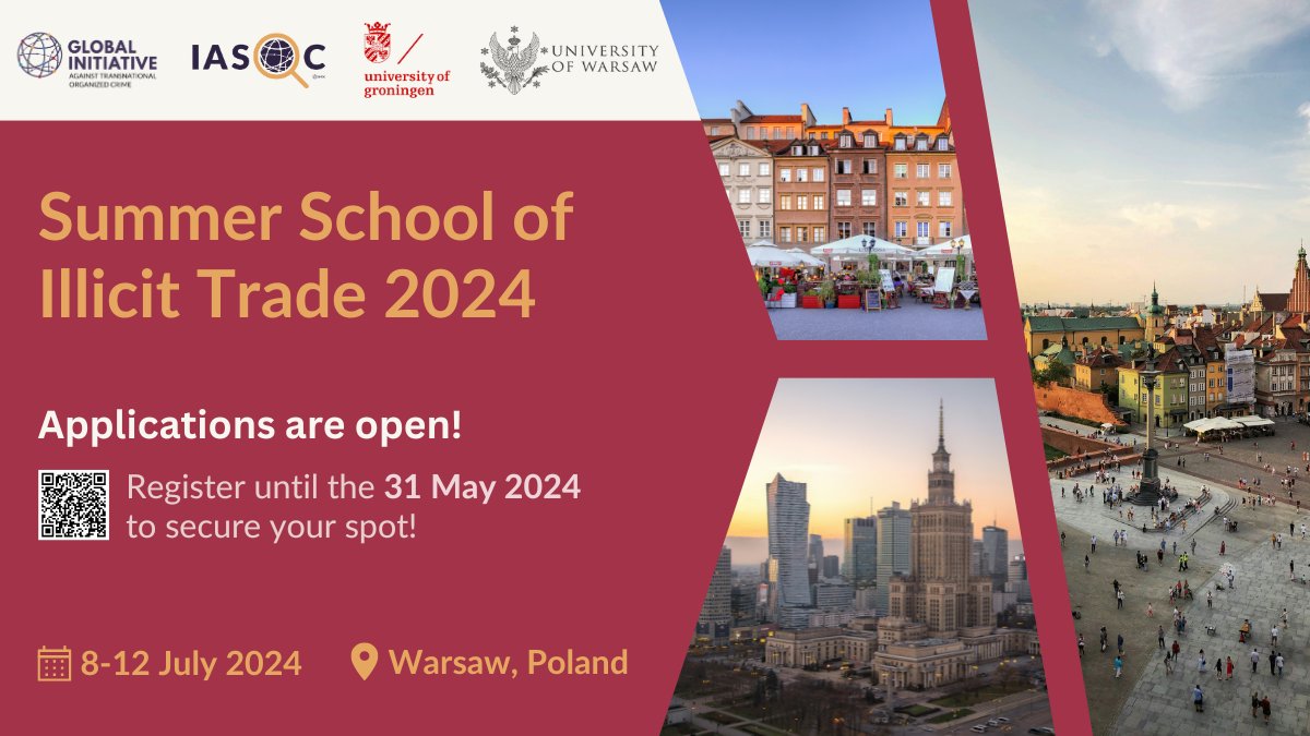 Join us for an immersive learning experience at the University of Warsaw from July 8 to 12, 2024, as we delve into the complex world of illicit trade ▶ More information: lnkd.in/eU9HmV8