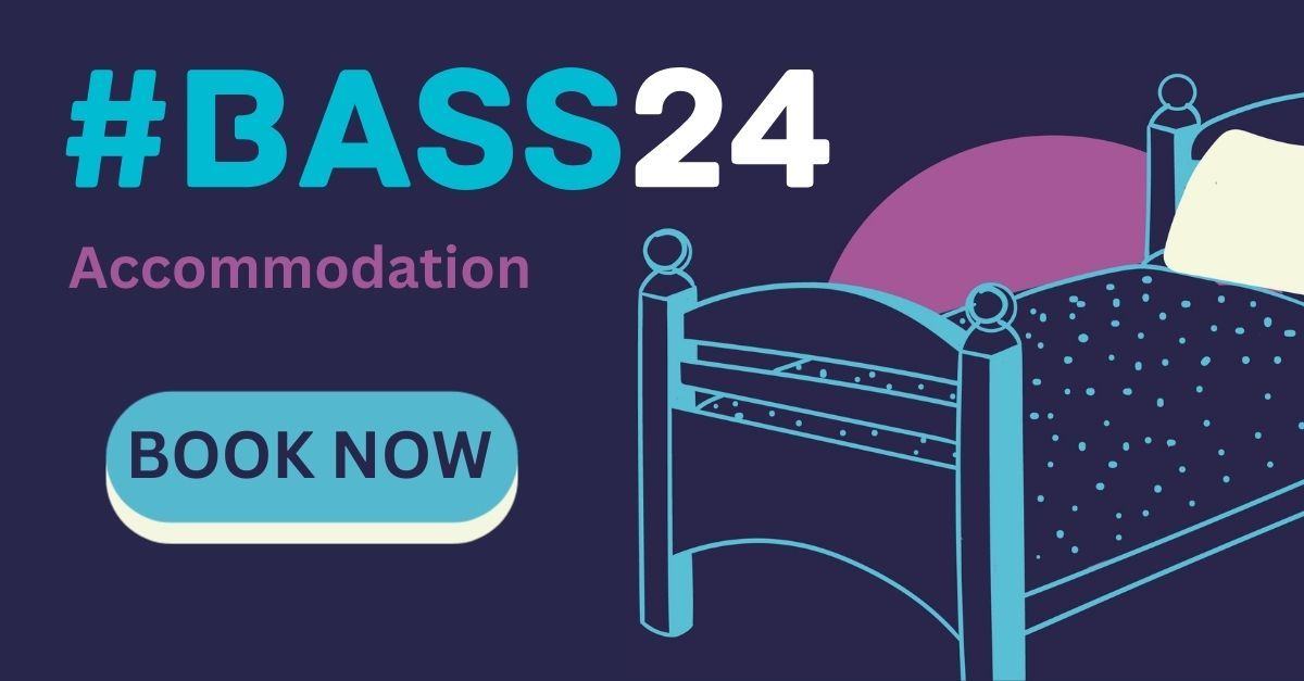 Have you booked your accommodation yet for #BASS24? 🛏️ We've secured a bunch of rooms @univofstandrews (Agnes Blackadder Hall) so those that have registered can stay right where the action is happening! Book here and quote promo code 'BASS24': bnb.st-andrews.ac.uk/resbus/bnb/