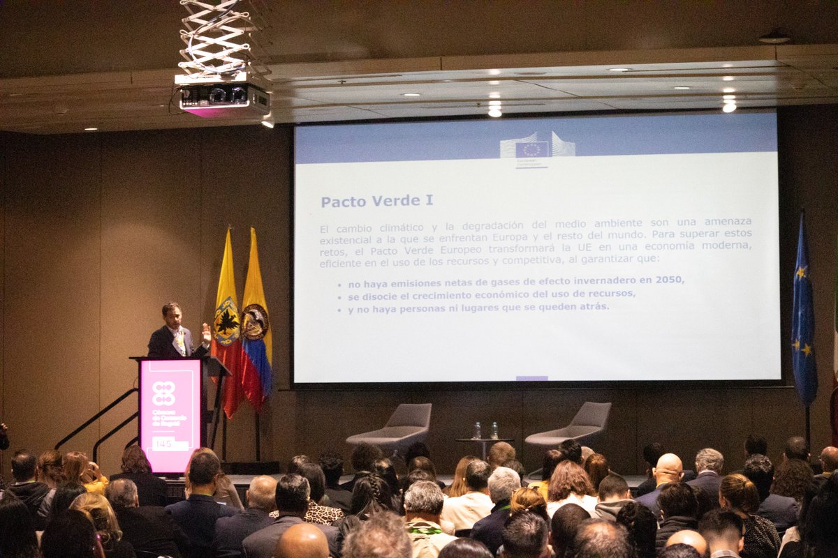 'La transición energética es una oportunidad única para fortalecer lazos entre Colombia y la Unión Europea. A través de #GlobalGateway movilizamos inversiones que impulsen un futuro sostenible para ambas regiones”: Pablo Neira, Jefe de Comercio de la Unión Europea para Colombia.