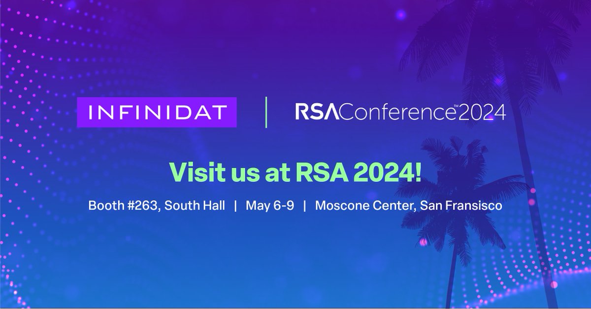 Yesterday we announced that @dcigllc named our InfiniBox SSA II one of the world’s top cyber-secure all-flash arrays (AFA) for enterprise storage. Learn how our solutions give you peace of mind in the face of cyberthreats next month at @RSAConference 2024. okt.to/MvyfAk