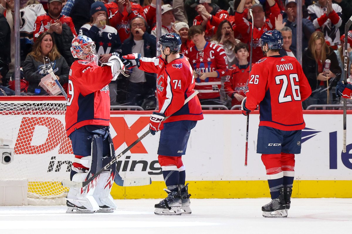 CAPS TODAY: The series shifts to Capital One Arena tomorrow night for Game 3, where the Capitals finished the regular season with a record of 22-12-7, including a 9-3-2 (.714 P%) record in their last 14 home games: washca.ps/488bPvj