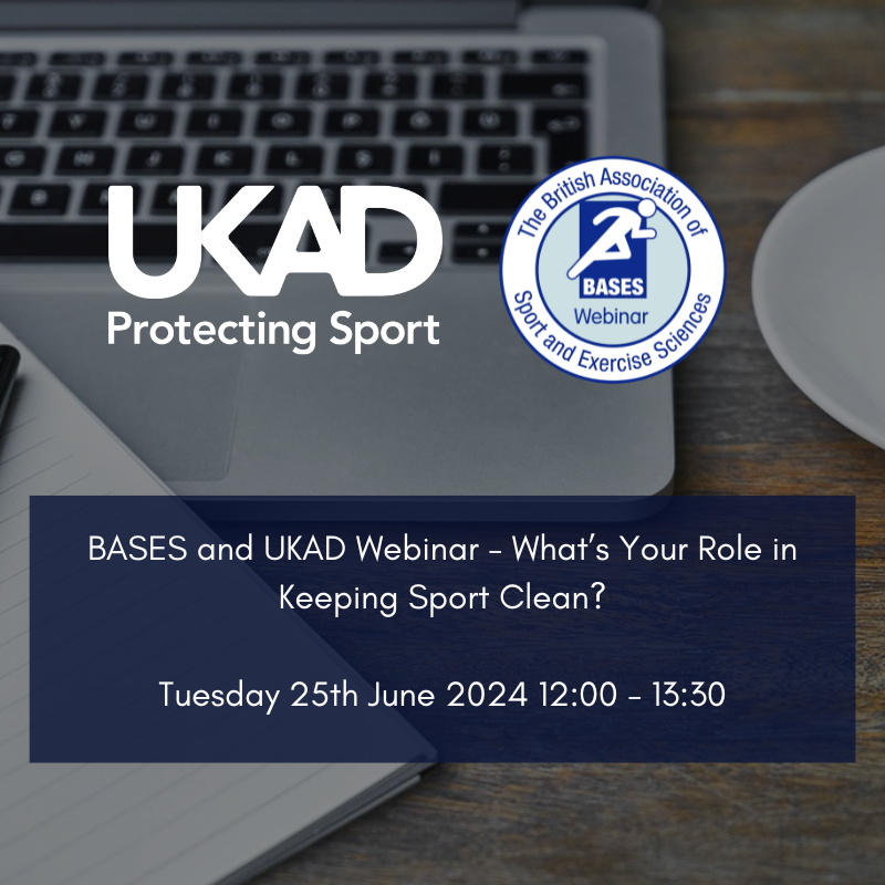 We are excited to announce collaborative webinar with @ukantidoping taking place on Tuesday 25 June 2024 12pm - 1:30pm. This webinar will make sense of how the World Anti-Doping Code impacts practitioners as part of the global drive for integrity in sport bit.ly/3xSpusL