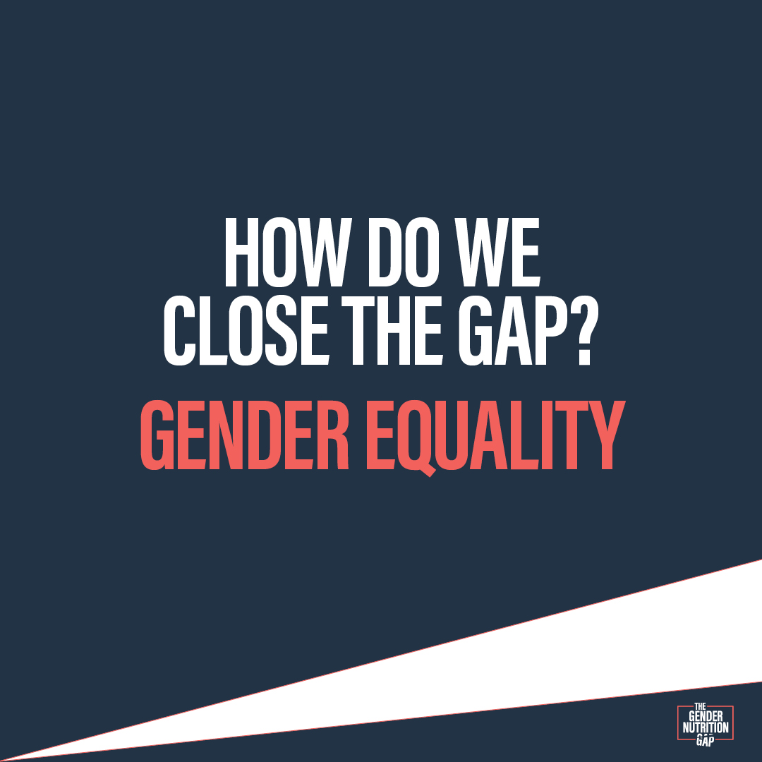 It's more than what we eat—it's about access, fairness, and empowerment.

Nutrition goes beyond nutrients—it's about breaking barriers to health and wellness.

#GenderEquity in #nutrition isn't just fair—it's vital for thriving communities. Let's close the #GenderNutritionGap.