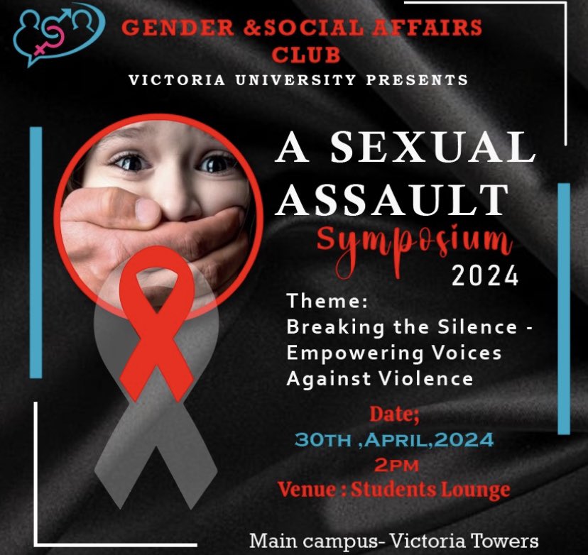 Join us on 30th of April as we conclude the sexual assault awareness month with this symposium   our voices have power. Let’s build connected communities where safety and respect prevail. Together, we can make a difference. Let’s create a safer world together🦋