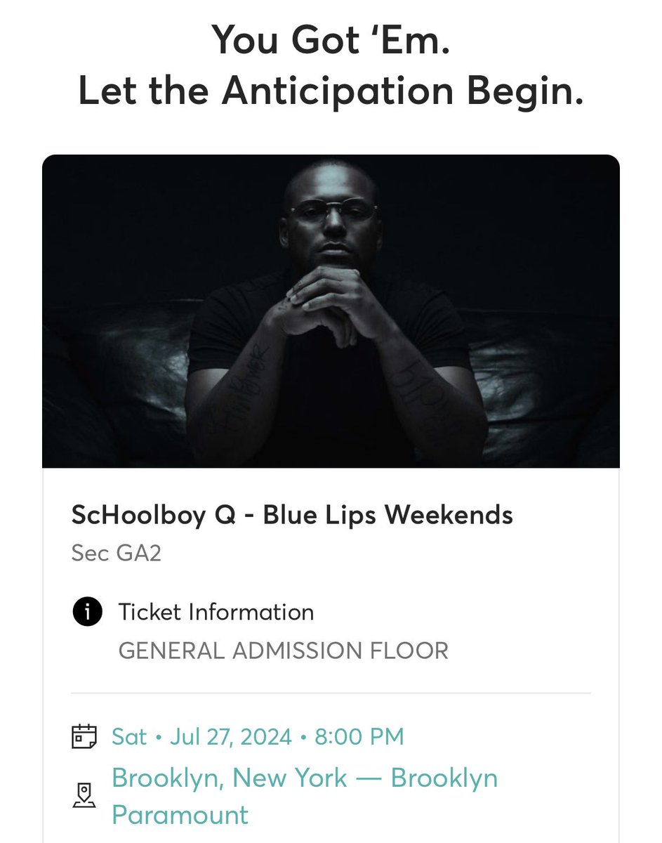 @ScHoolboyQ Copped ✅