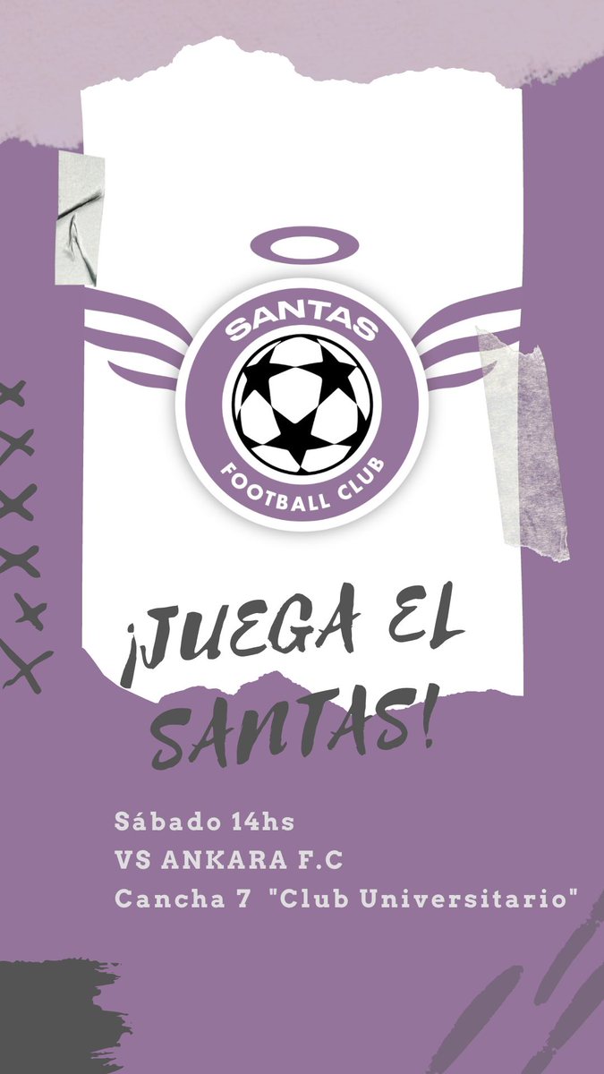 santasfc_'s tweet photo. Los esperamos. https://t.co/jMw4fgdXK5