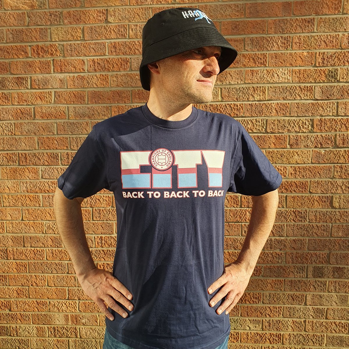 Matchday competition 

Win a Back to back to back Champions tshirt

Retweet to enter 

If City beat Brighton tonight we'll give away a tshirt to a follower who retweets 

Good luck and c'mon City 

Check out all our tshirts here thegingerwigscitygifts.com/t-shirts-4-c.a…