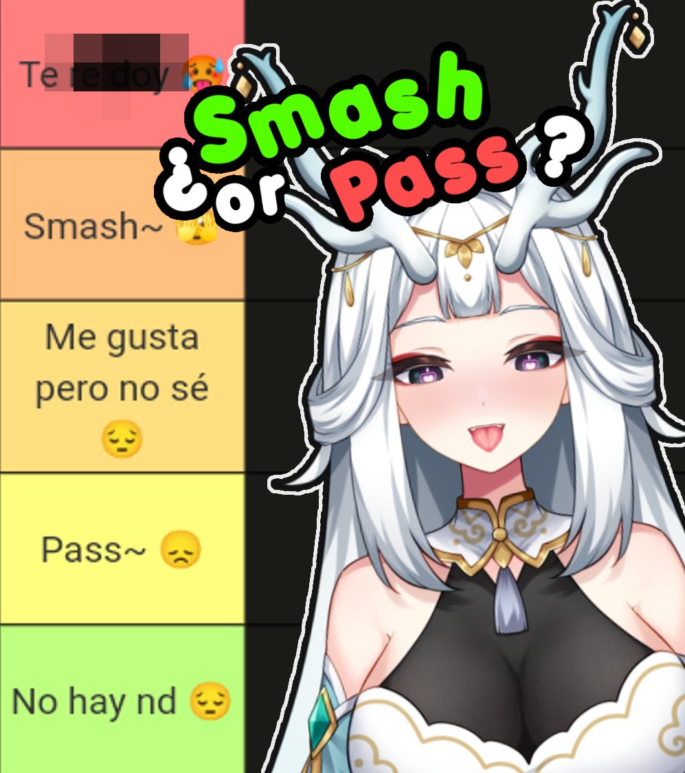BellaStudioASMR's tweet photo. 🥵 SMASH or PASS 🫣

Mommy estará calificando gente así que... Comenta tu PNG/OC y un dato sobre ti 💕

La tierlist se realizará un jueves 2 de MAYO! AVISO que seré honesta por lo tanto lamento si se ofenden, no es con esa intención  🫡

9pm 🇦🇷  6pm 🇲🇽

#VtuberES #VtuberUprising https://t.co/zLEAqQRkty