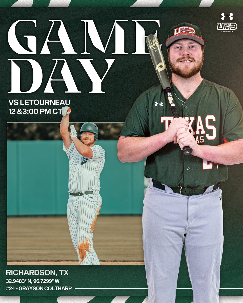 It’s Senior Day at today’s doubleheader vs. LeTourneau! #Compete #Whoosh