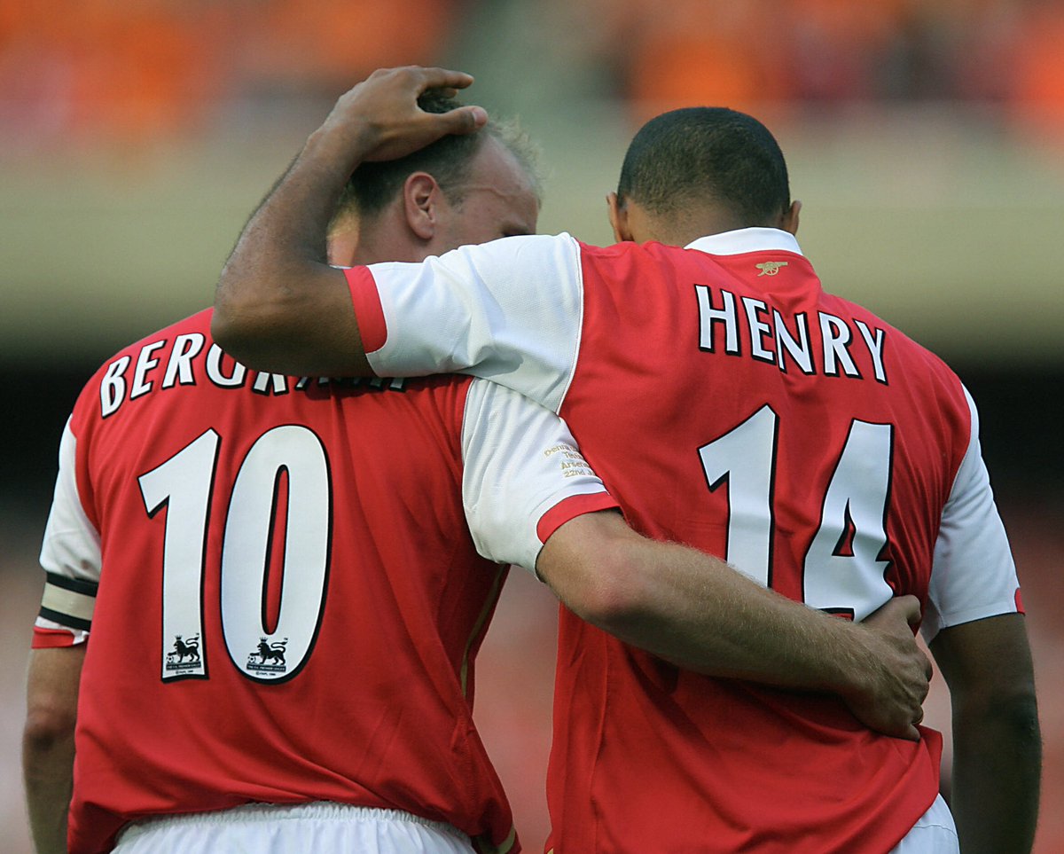 Peter Crouch: Bergkamp is my favourite player of all-time and Thierry Henry is the best player who’s played in the Premier League ❤️