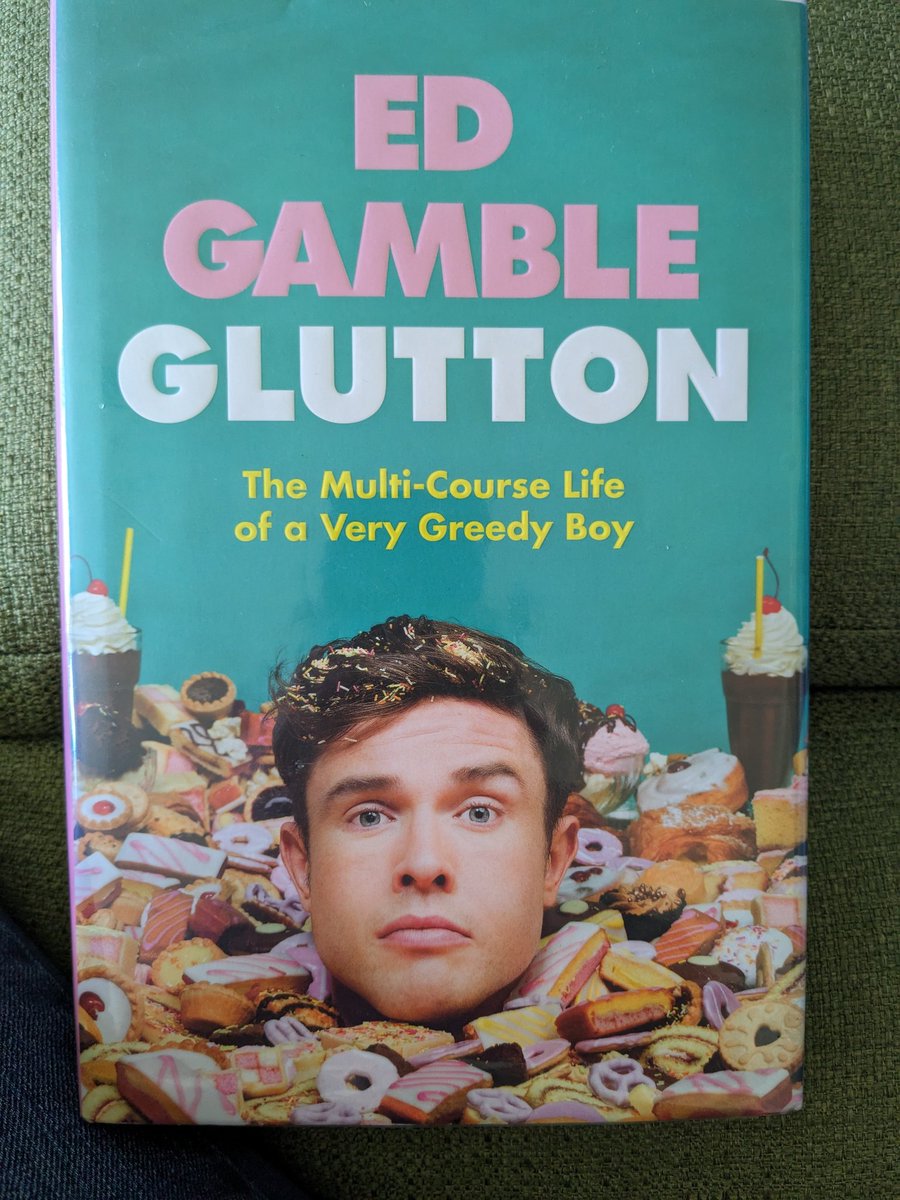 MusingsofMum's tweet photo. Looking forward to reading ( borrowed from @DurhamLibraries ) #Glutton by @EdGambleComedy https://t.co/AGiRfWOTgJ