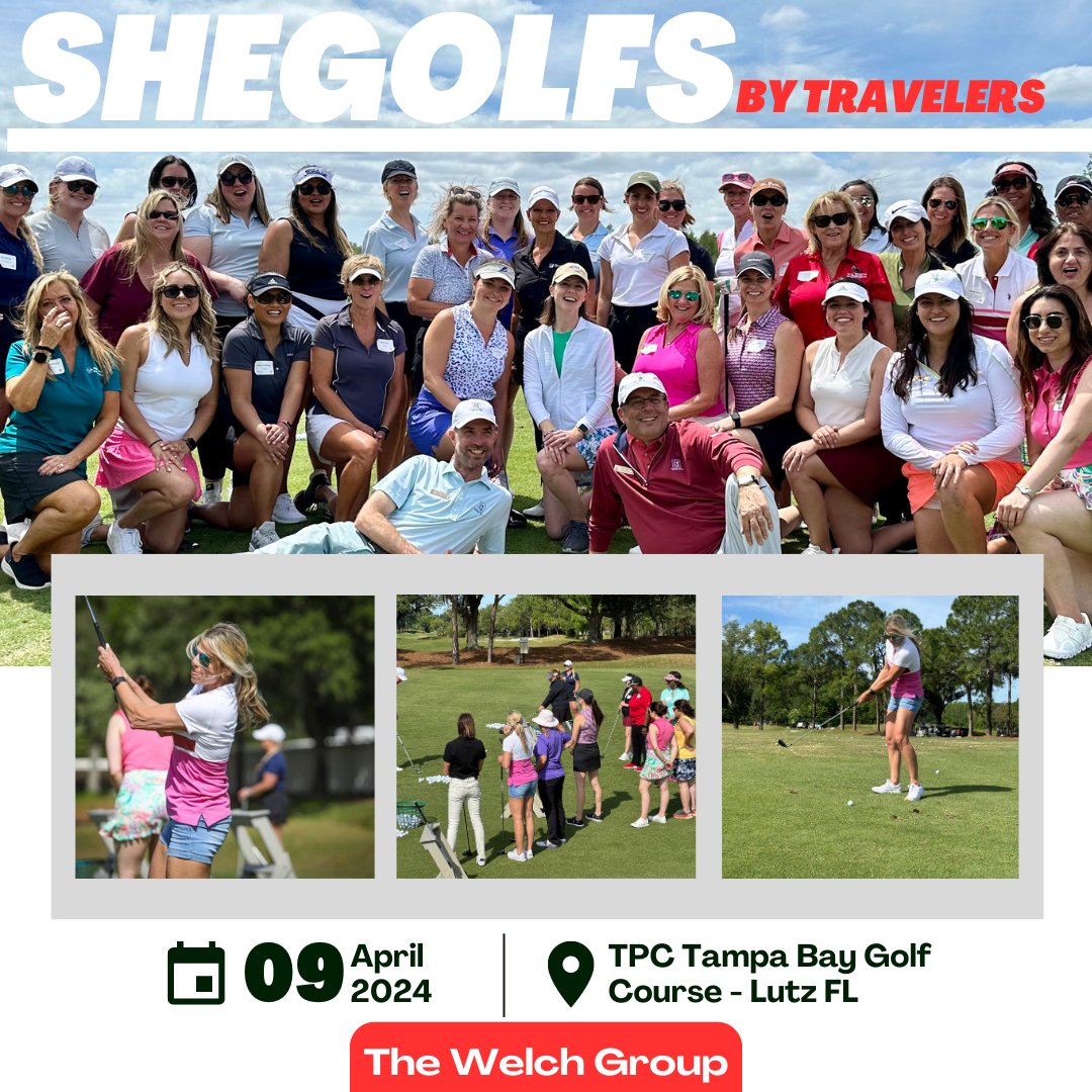 Excited to swing into action at this exclusive women's golf invitation by @travelersinsurance ⛳️ Here's to breaking barriers and sinking some birdies with the ladies! #WomenInGolf #TeeTimeTales #SheGolfs