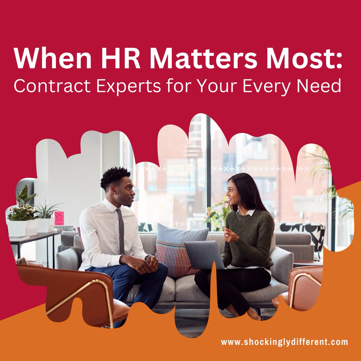 When HR matters most… 𝐰𝐞 𝐝𝐞𝐥𝐢𝐯𝐞𝐫 𝐄𝐗𝐂𝐄𝐋𝐋𝐄𝐍𝐂𝐄! 🌟

🤝 Count on our Contract Experts to meet your every HR need. Whether it's #talentacquisition, #changemanagement, or any #HR function, we're here for you. 

Inquire today 📧 service@shockinglydifferent.com