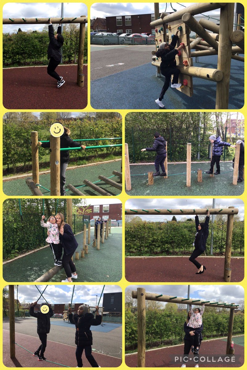 The Busy Bears🧸 enjoying some time in the adventure playground @VicParkAcademy @BiArfana @agnes79_79 @parvkumari @KainthKiran